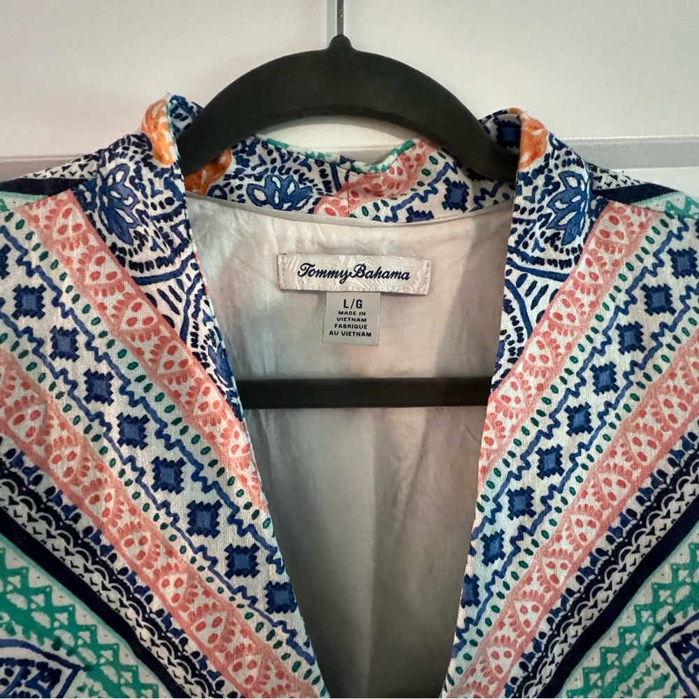 Tommy Bahama Large Linen A line Dress